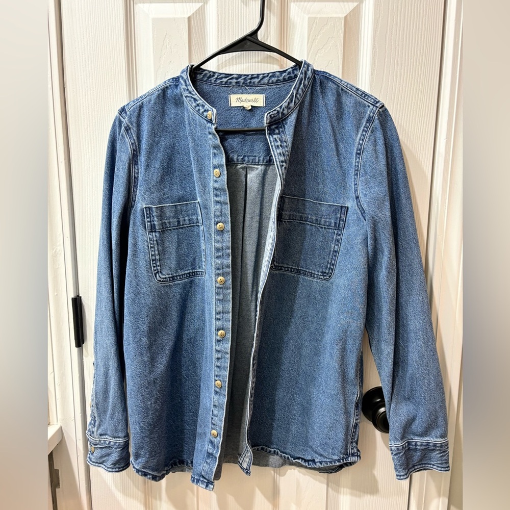 Jean jacket madewell button up